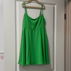 Green Mini Dress